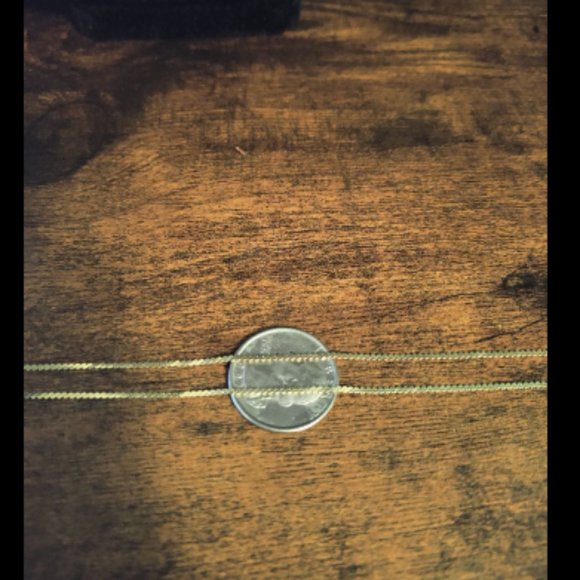 14K Yellow Gold Serpentine Chain Necklace - Picture 2 of 5